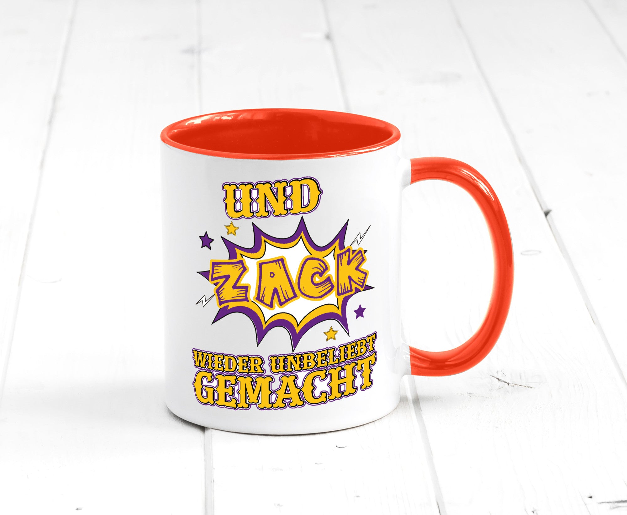 Wieder unbeliebt gemacht Geschenk Humor Geschenkidee lustiger Spruch Tasse