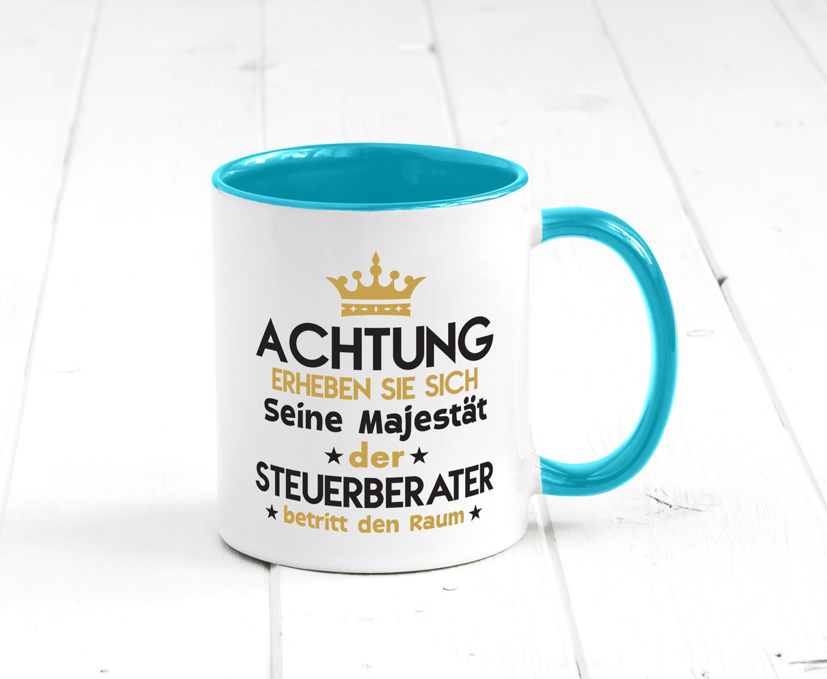Seine Majestät Steuerberater | Steuern v2 Geschenk Humor Geschenkidee lustiger Tasse