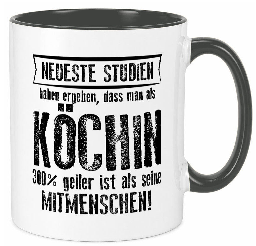 Neuste Studien: Köchin | Chefköchin Chefkoch Geschenk Arbeit Kollegen Büro Tasse