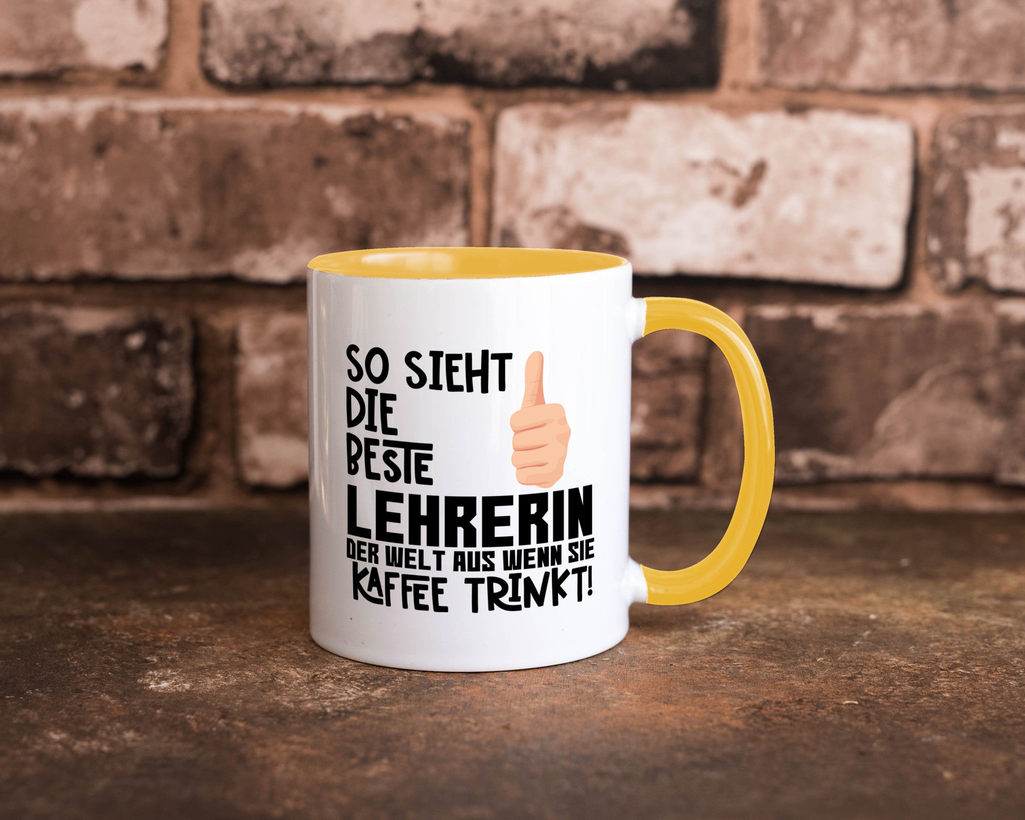 Beste Lehrerin | Lehrer Tasse Schule Dankeschön lustiger Spruch Geschenk Humor
