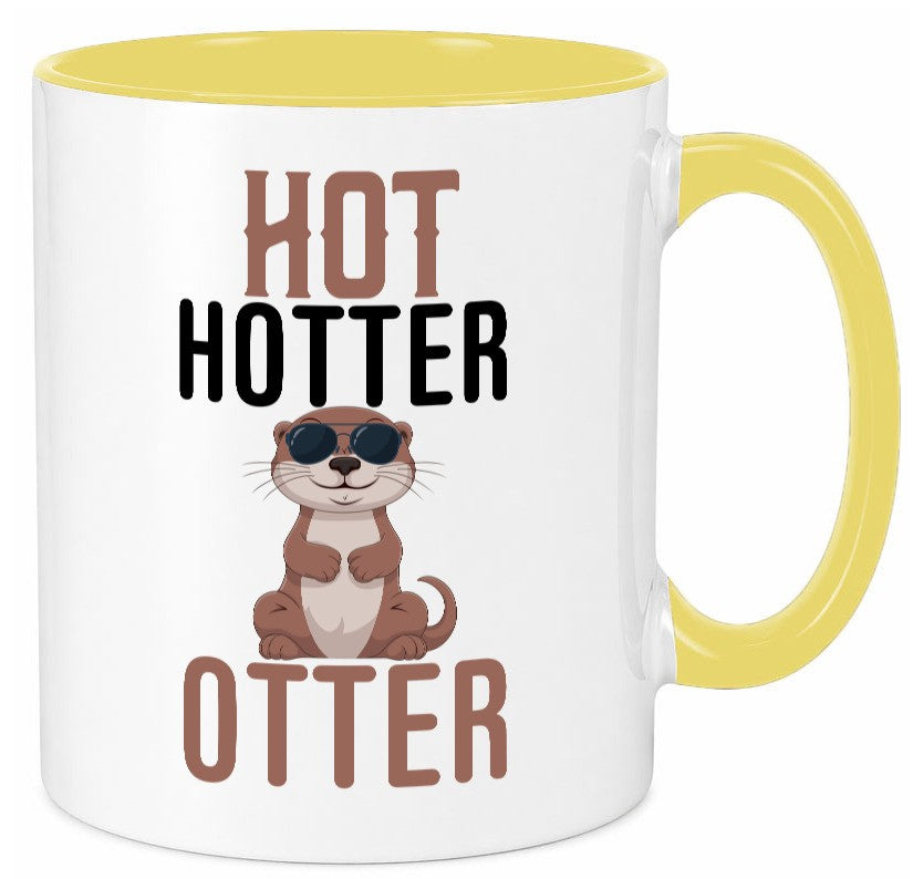 Lustiger Otter | Hot Wortwitz Sonnenbrille Tiercomic v2 Geschenkidee Tasse