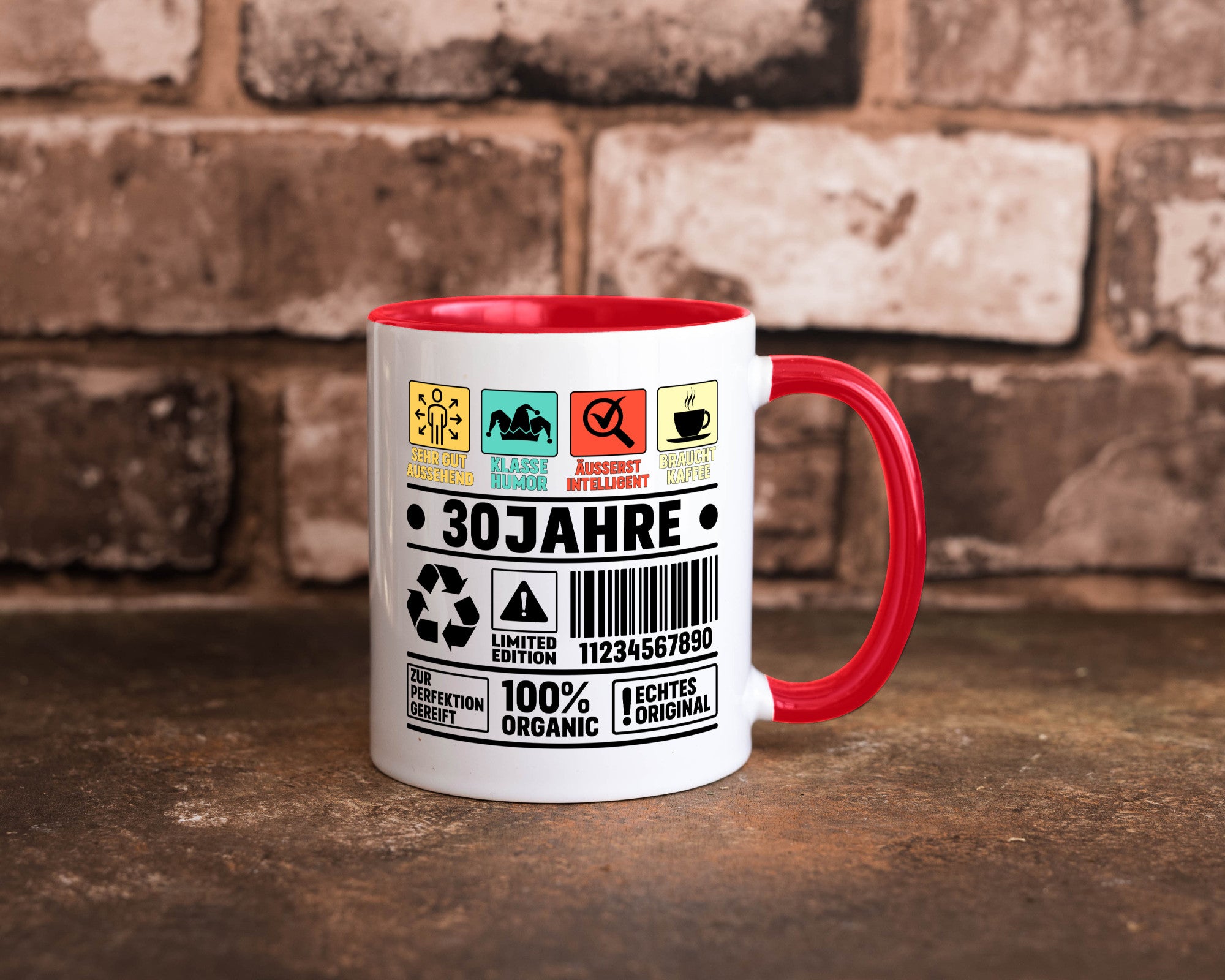 30. Geburtstag | 30 Jahre Humor Limited Edition Geschenk Geschenkidee lustiger