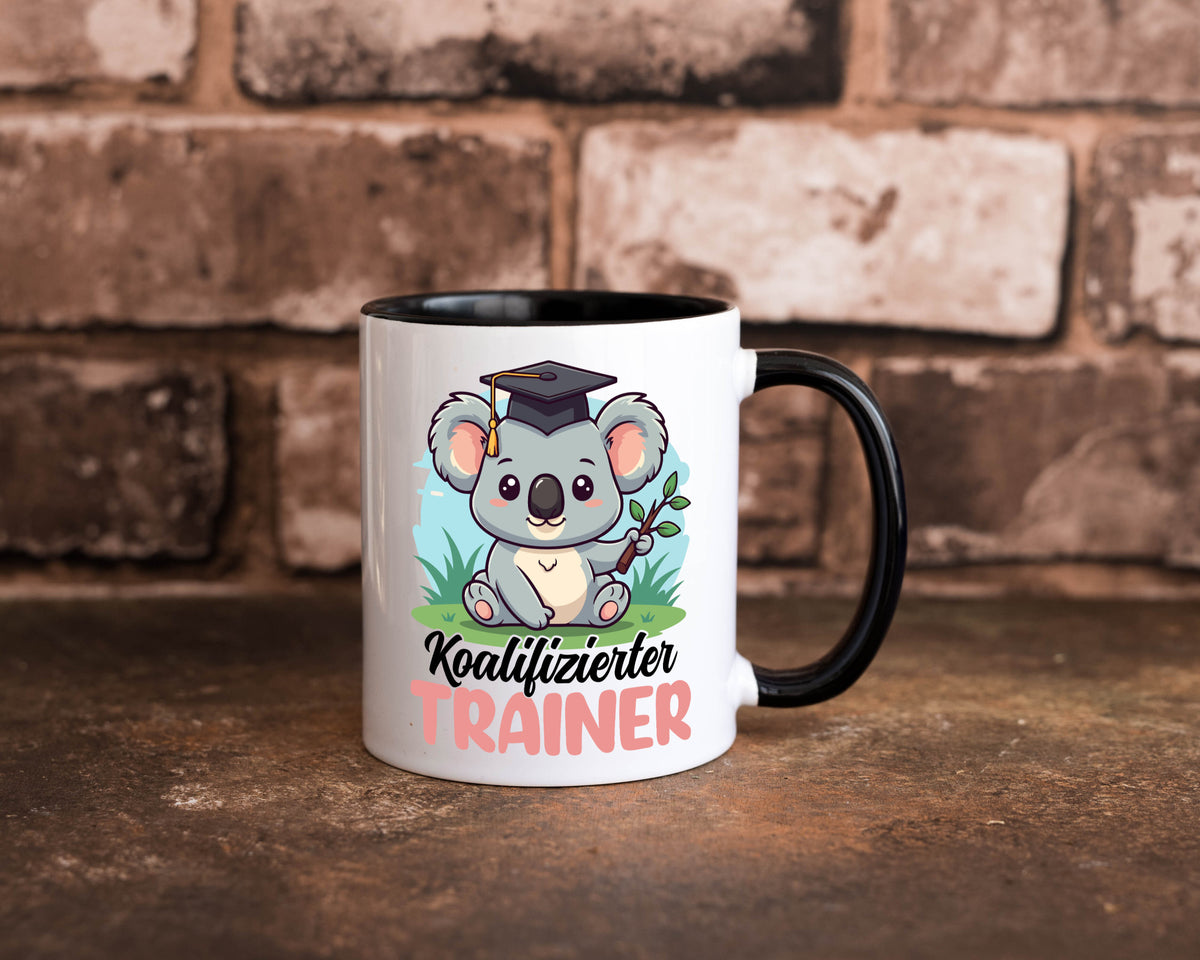 Koalifizierter Trainer | Verein Sport lustiger Spruch Geschenk Humor Tasse