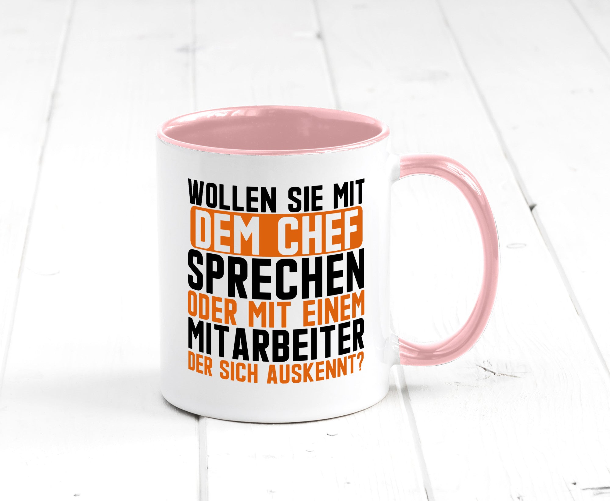 Wollen sie mit dem Chef Sprechen | Mitarbeiter Humor Arbeit Kollegen Büro