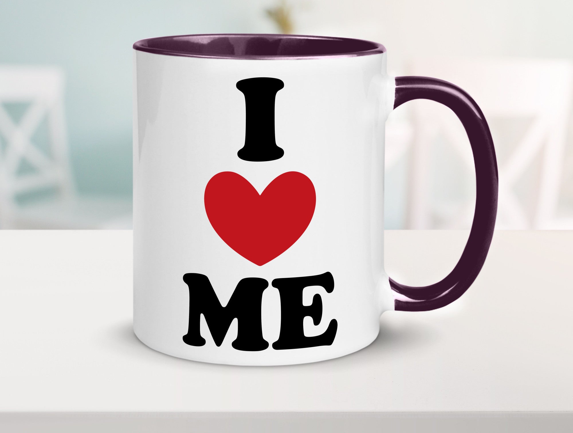 I love me vl9 Geschenkidee Humor Tasse