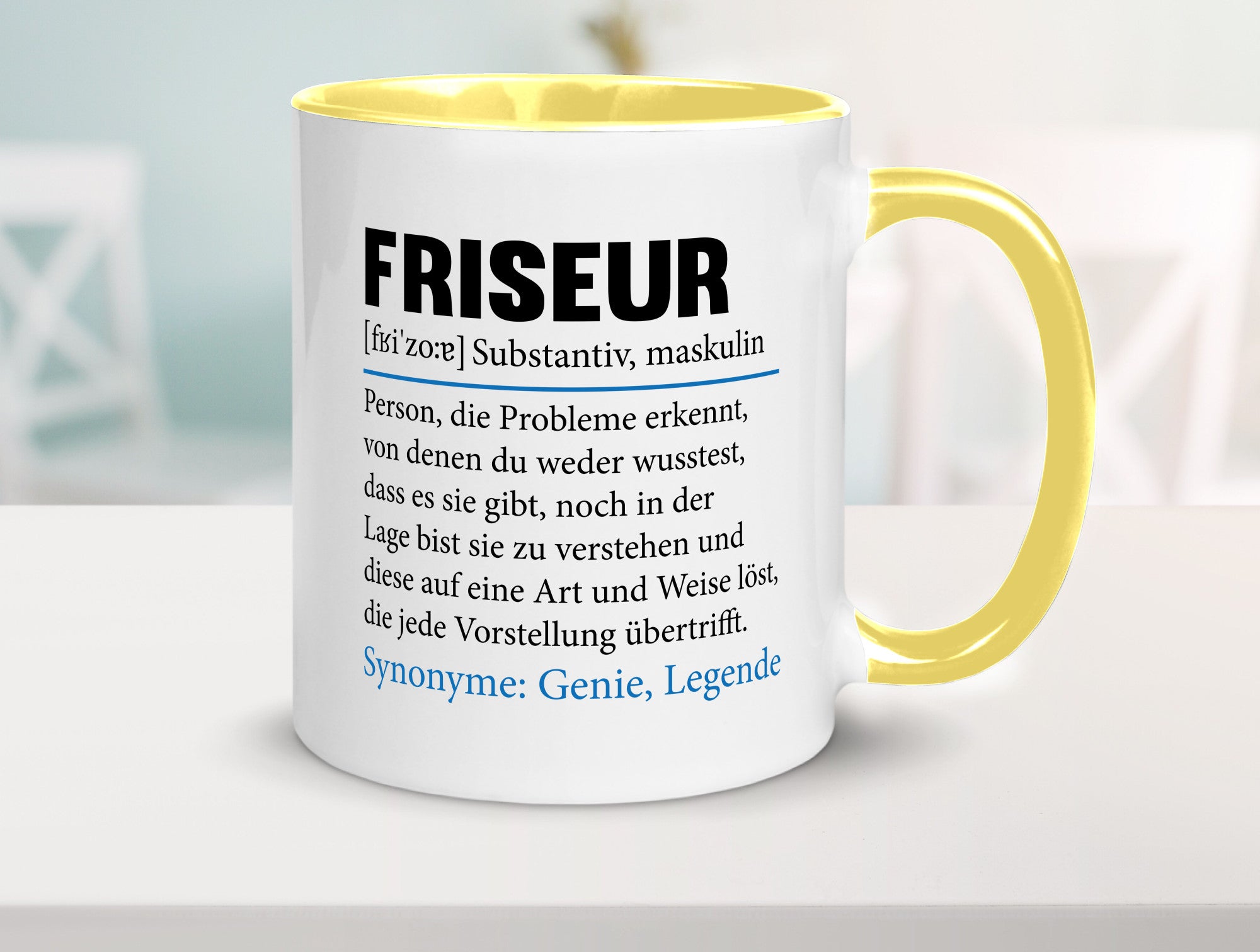 Friseur | Spruch Frisör Beruf lustig Humor Arbeit Kollegen Büro Geschenkidee