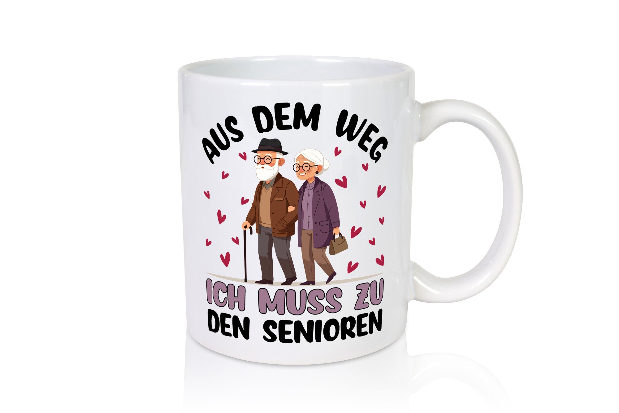 Muss zu den Senioren | Altenpflege Pflegedienst Geschenk Humor Geschenkidee