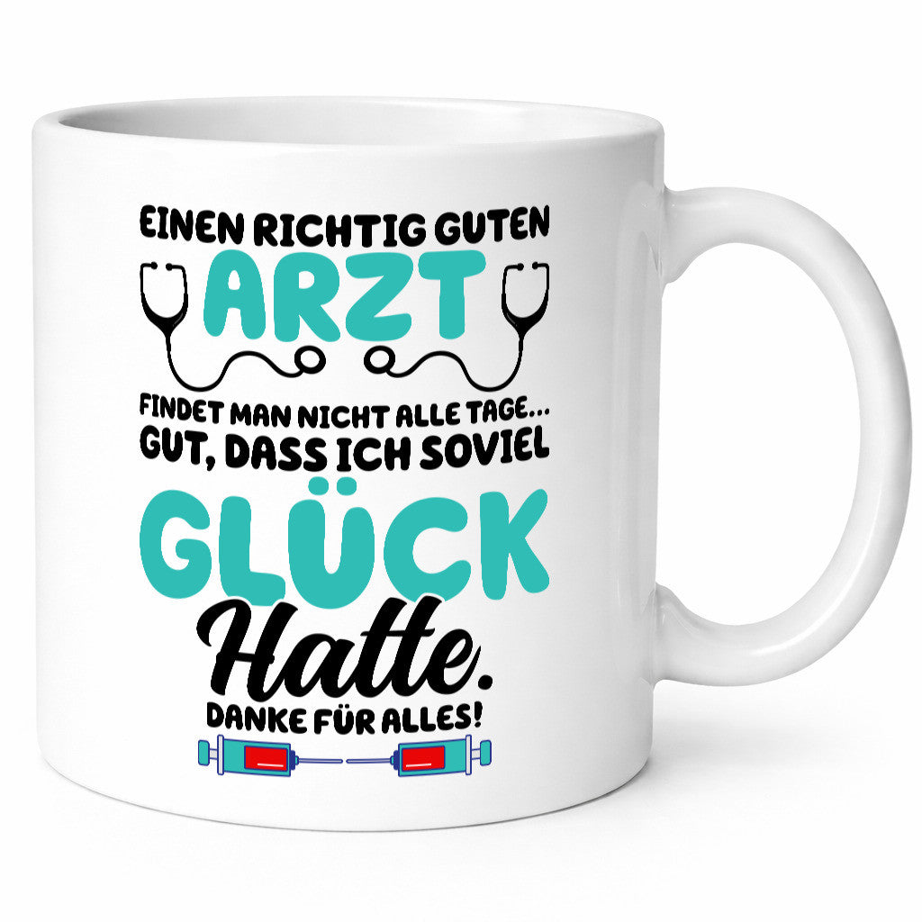 Richtig guter Arzt | Dankeschön Tasse Ärzte Spruch vl4 lustig Humor