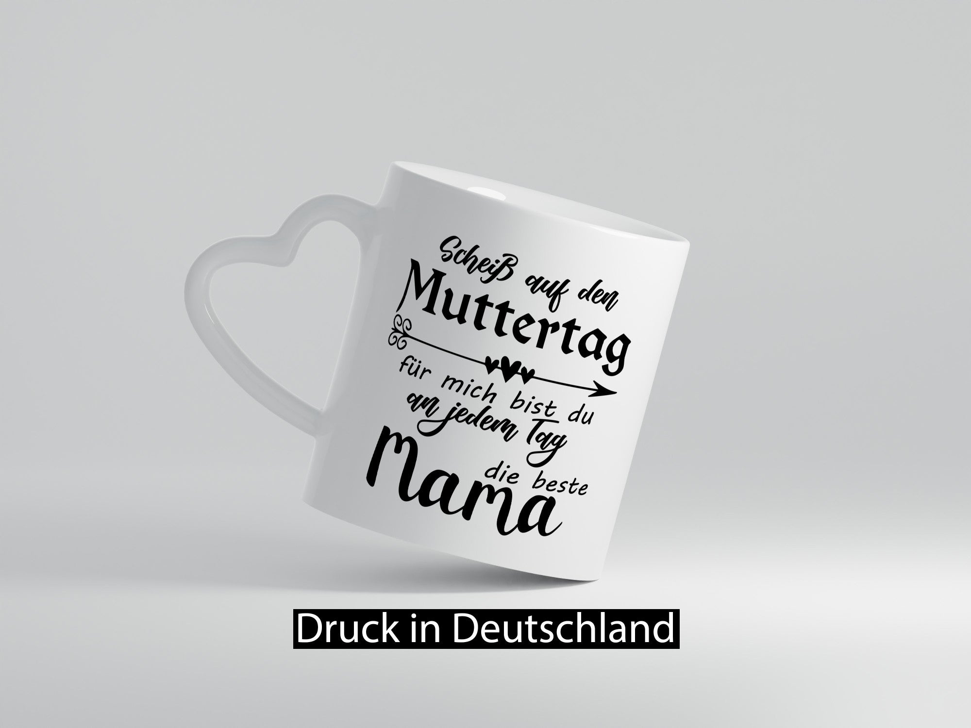 Scheiß auf Muttertag | Die beste Mama Liebe Humor Familie Geschenkidee Tasse