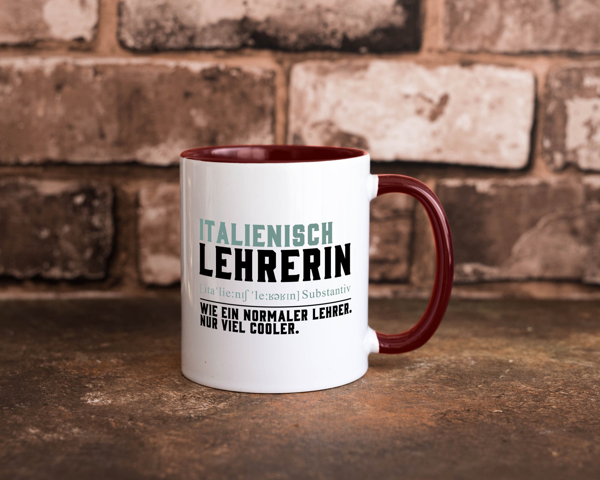 Italienischlehrer | Lehrerin Unterricht Lieblingslehrer lustig Humor