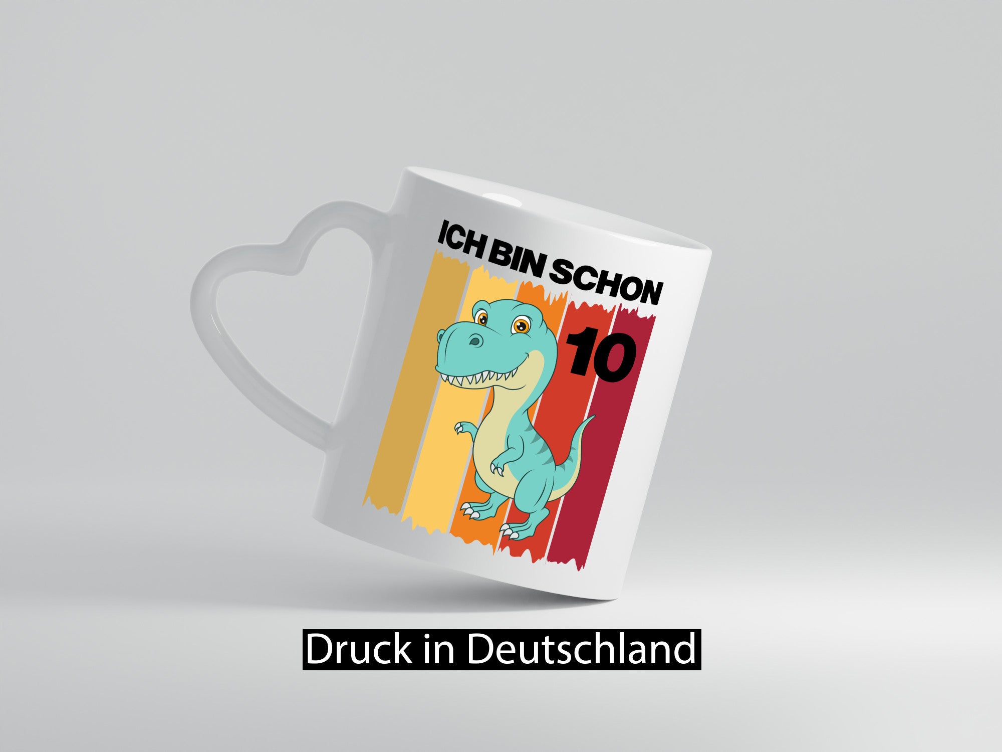 10. Geburtstag | 10 Jahre Dinosaurier Geschenk Geschenkidee lustiger Spruch