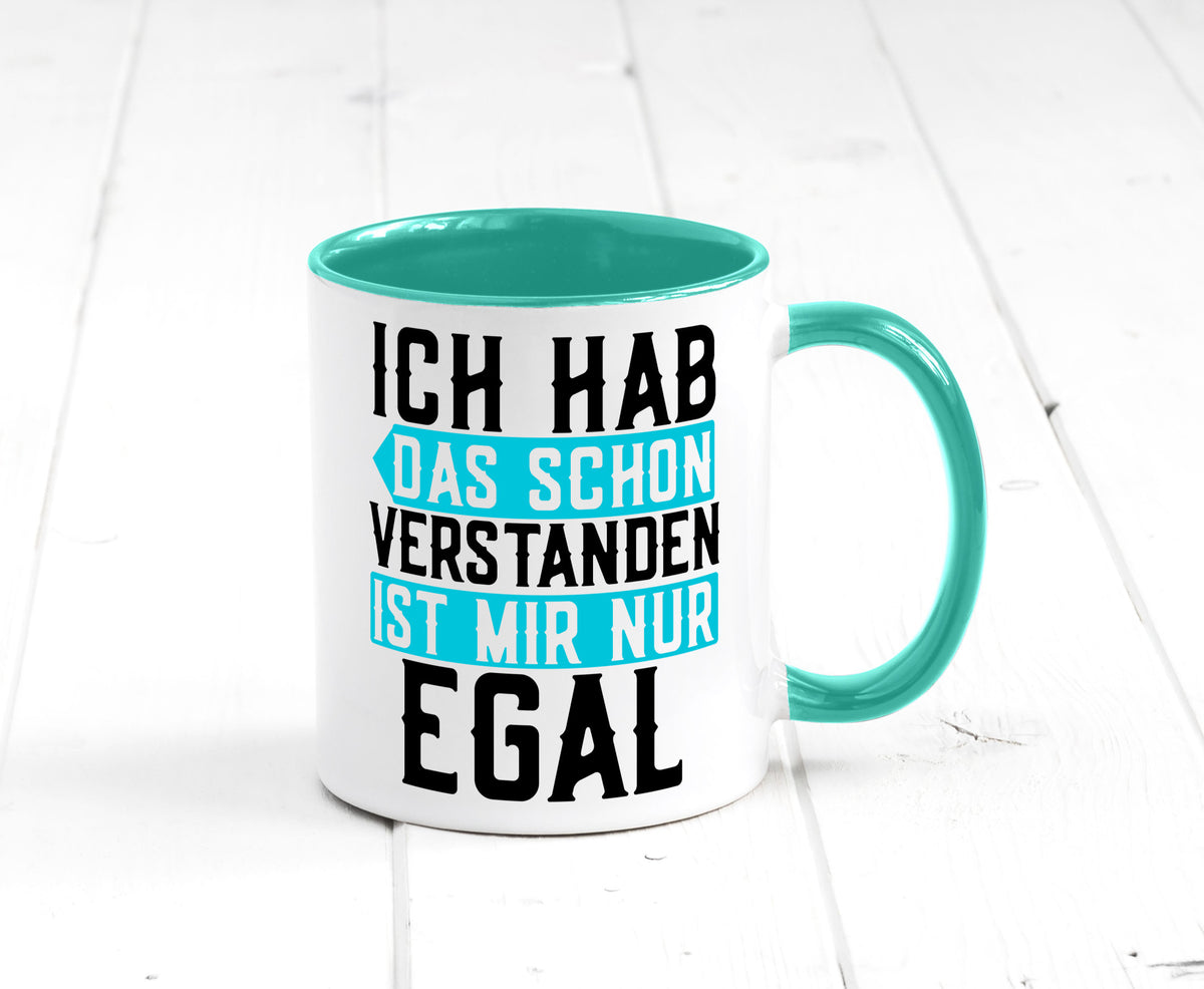 Ist mir egal | Protest Teenager Humor Spruch Büro lustig Arbeit Kollegen Tasse