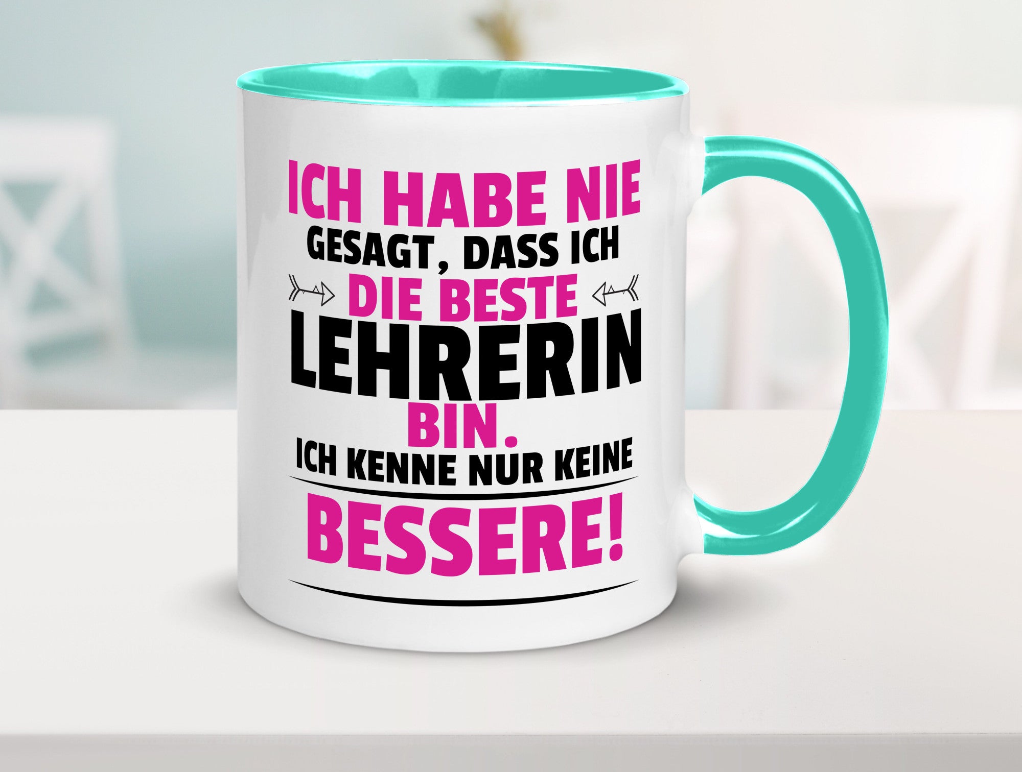 Die Beste Lehrerin | Schule Beruf Schüler Geschenk Arbeit Kollegen Büro