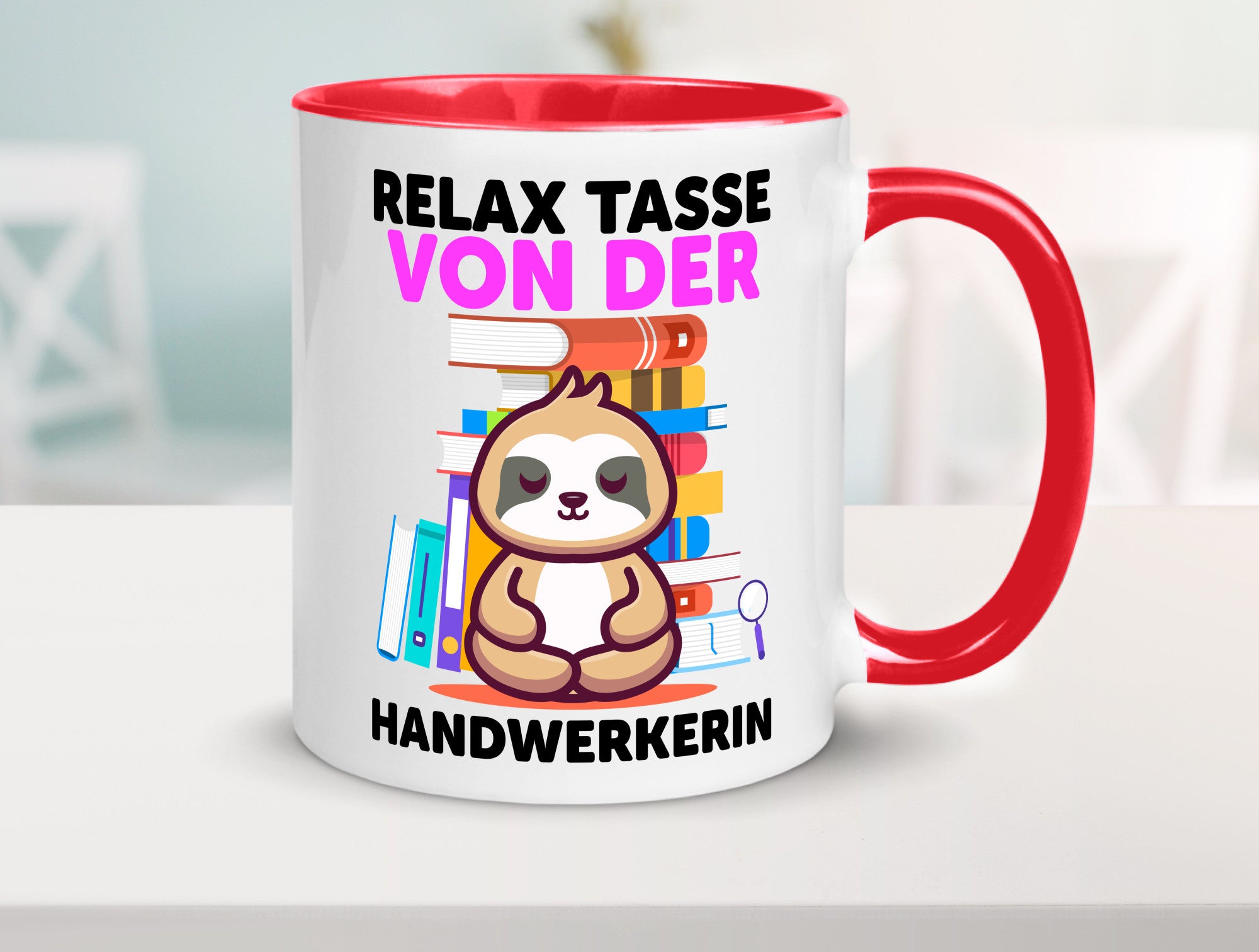 Relax Tasse: Handwerkerin | Handwerkerinnen Geschenk Humor Geschenkidee
