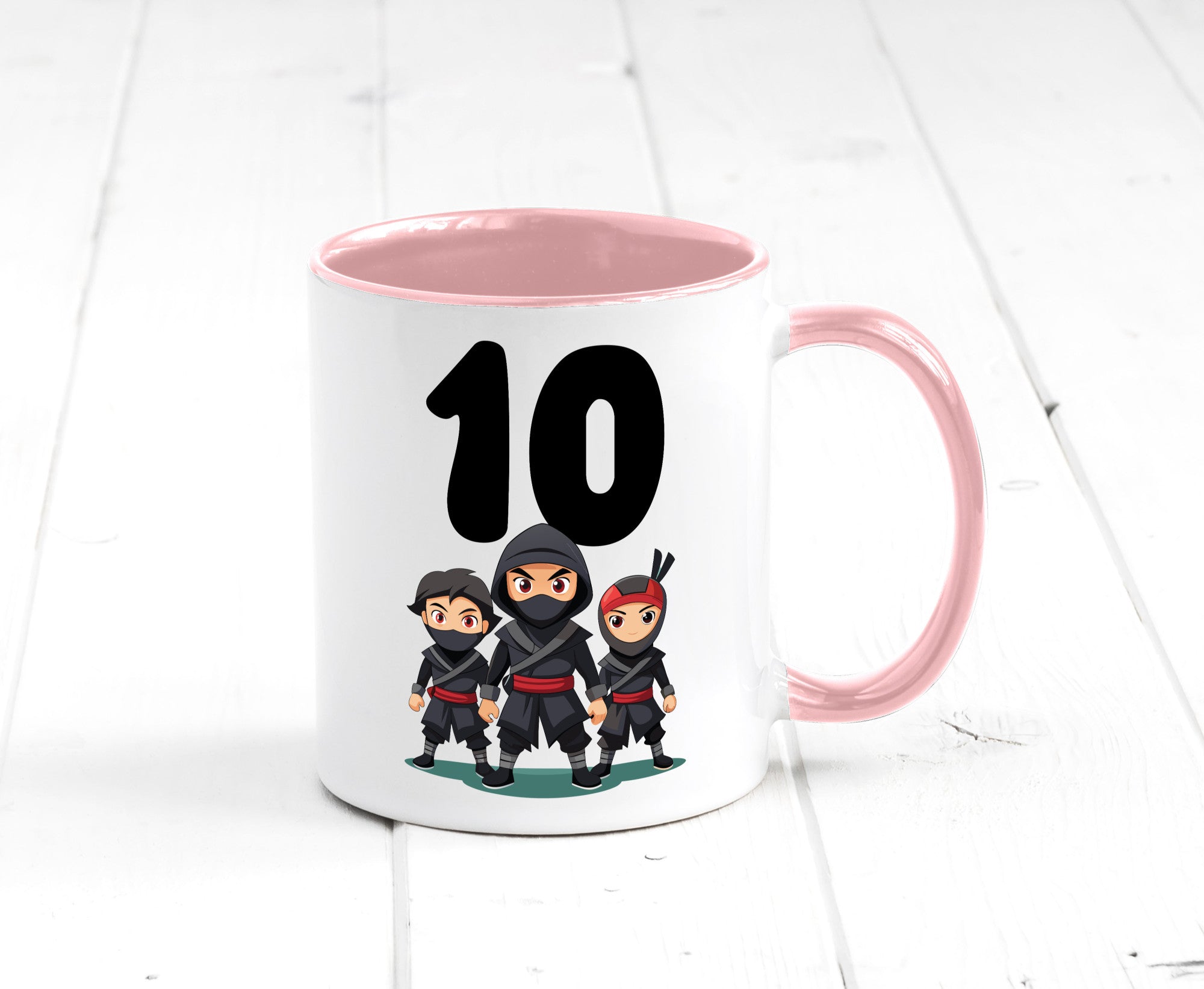10. Geburtstag | 10 Jahre Ninja Humor Geschenkidee Tasse