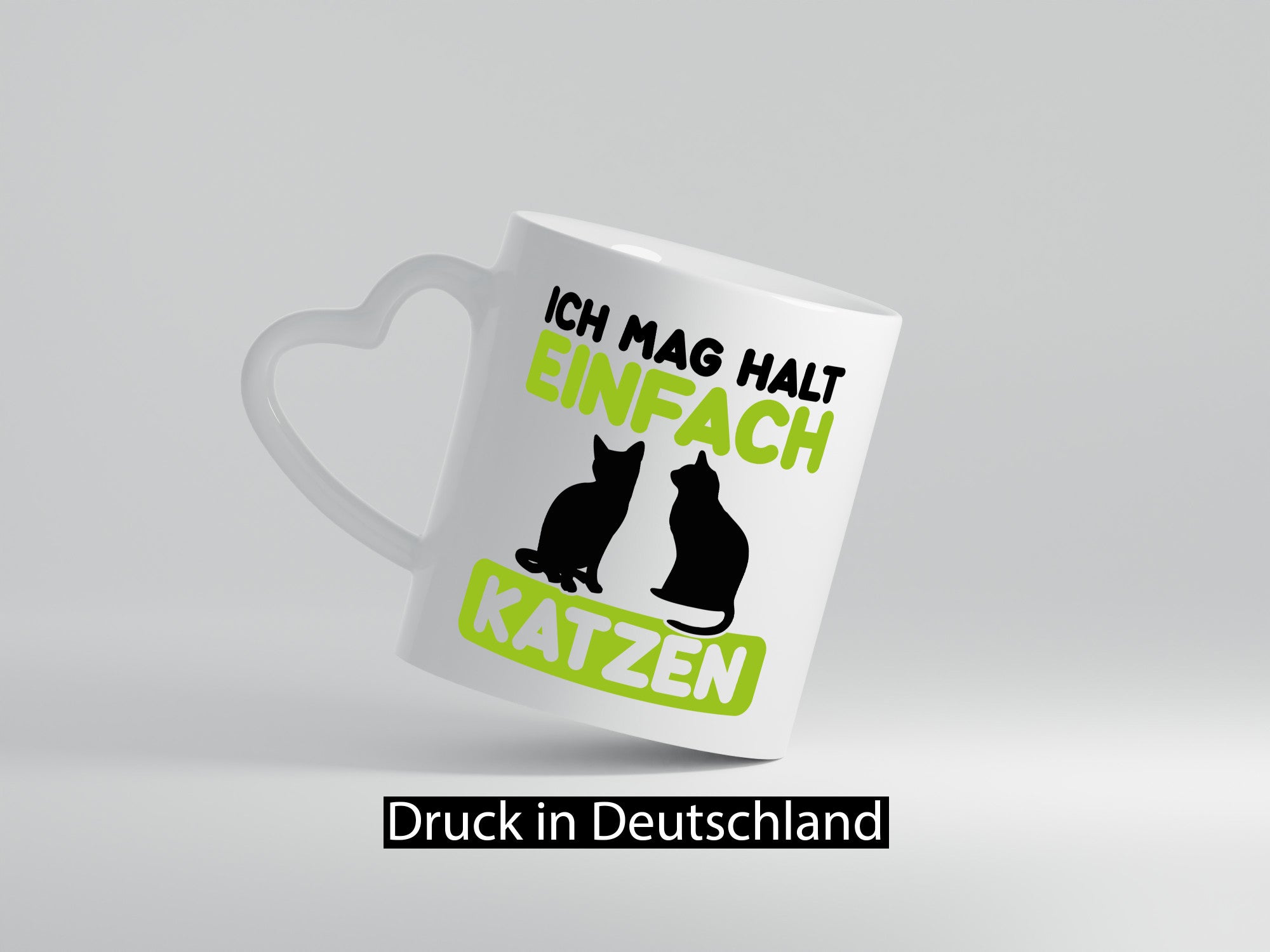 Ich mag Katzen | Tierfreund Katzenliebhaber süßer Comic Geschenk Tierliebhaber