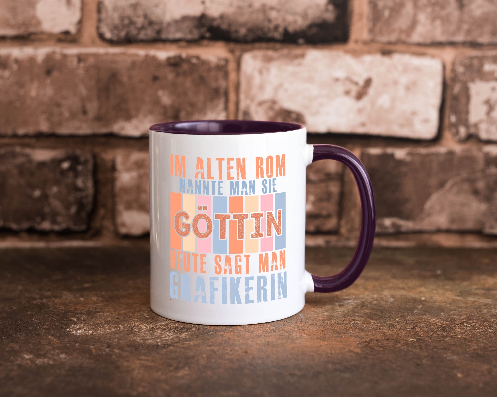 Heute sagt man: Grafikerin | Grafik Design Geschenk Humor Geschenkidee lustiger