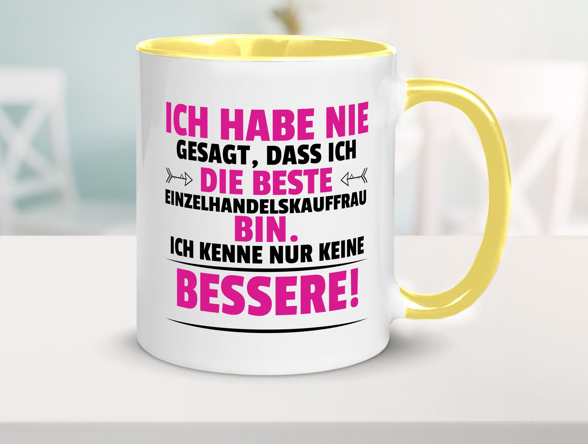 Die Beste Einzelhandelskauffrau | Einzelhandel Geschenkidee Humor Tasse