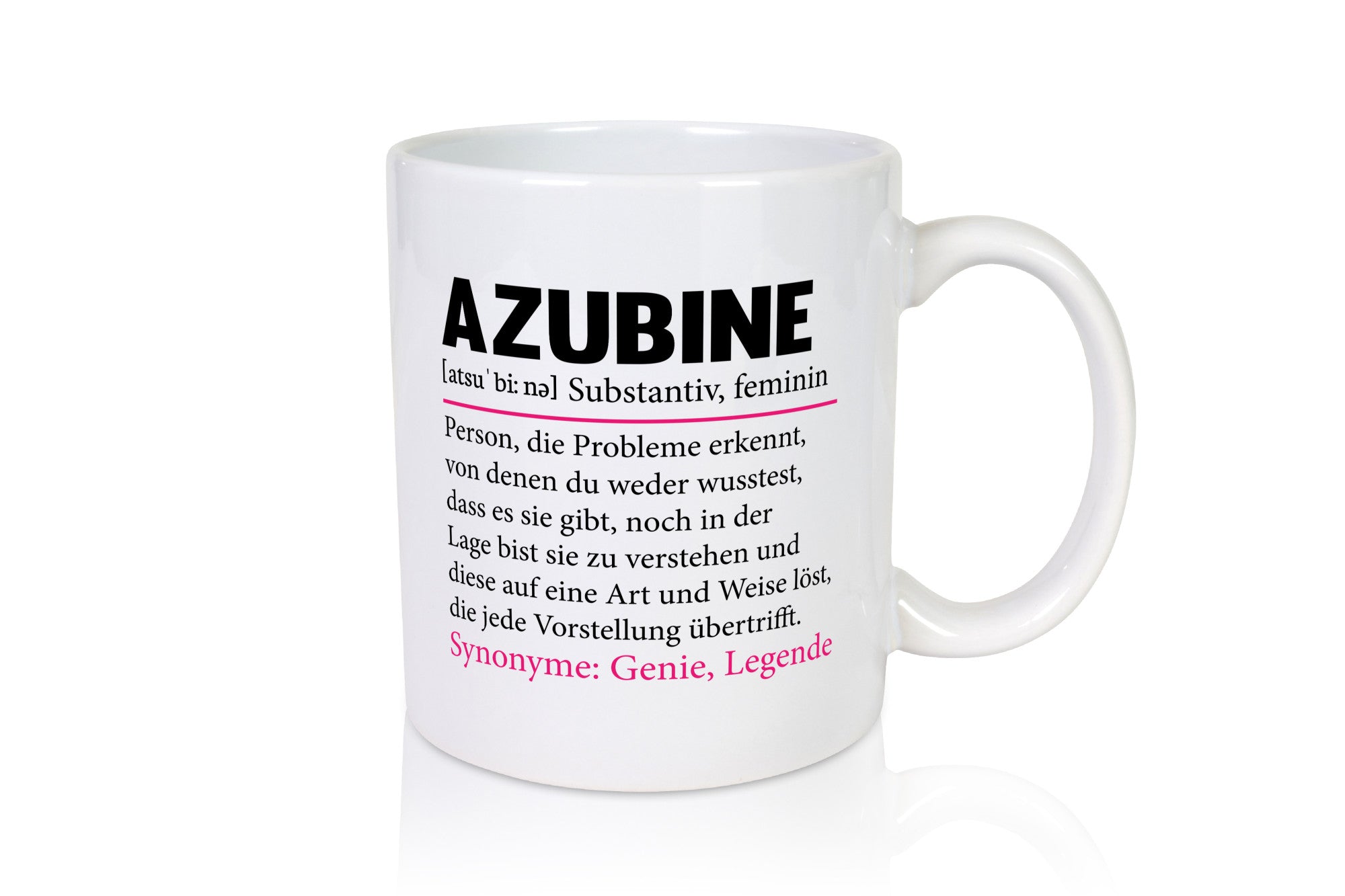 Azubine | Beruf Ausbildung Lehre Lehrling lustig Arbeit Kollegen Büro Geschenk