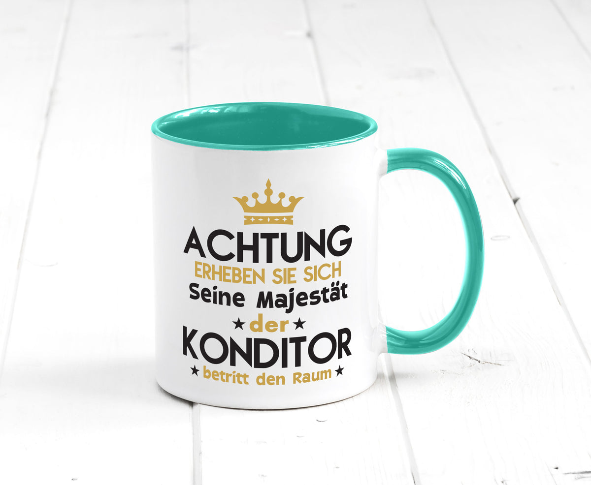 Seine Majestät Konditor | Konditorei Geschenkidee Humor Tasse