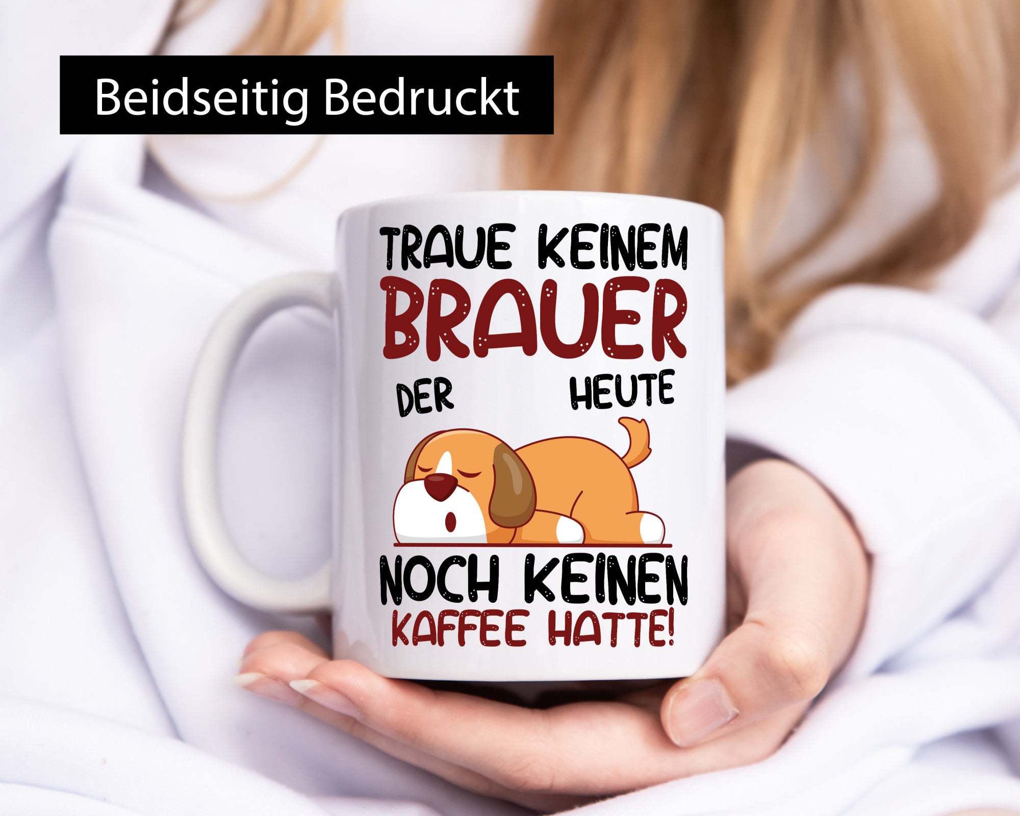 Traue keinem Brauer | Bier Brauerei lustig Humor Geschenkidee Geschenk Tasse