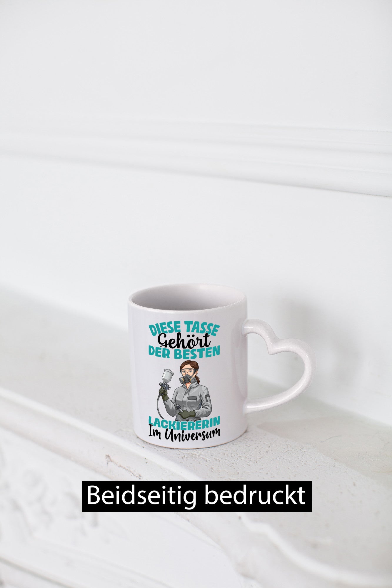 Im Universum: Lackiererin | lackieren Geschenk Humor Geschenkidee lustiger
