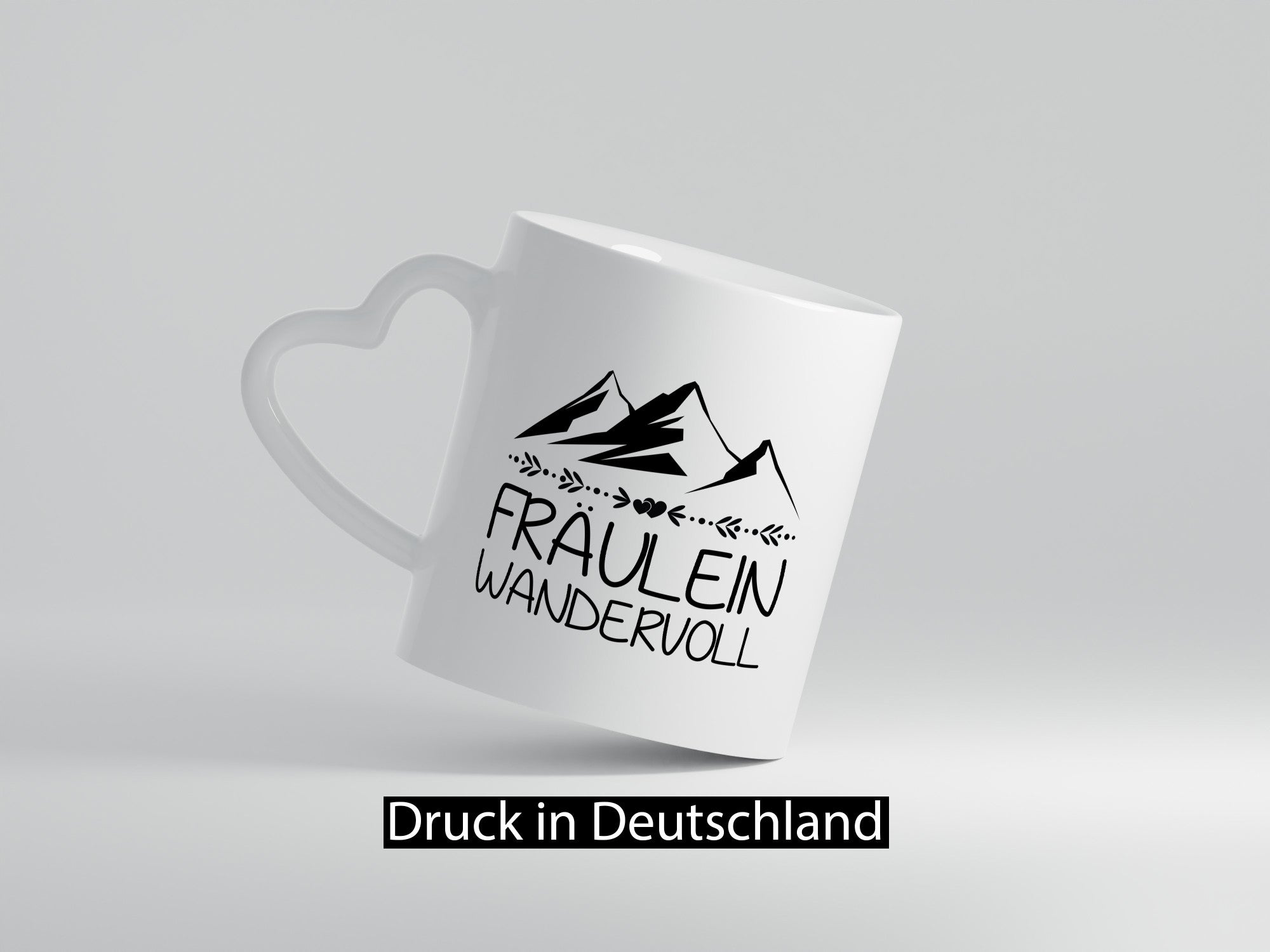 Fräulein Wandervoll | Berge Geschenkidee Humor Tasse