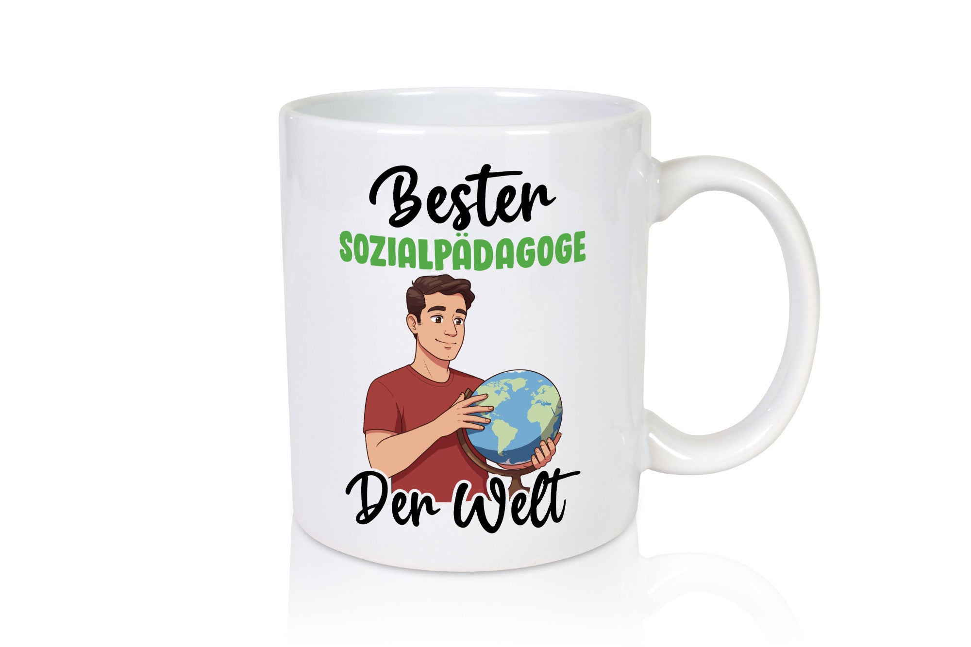 Bester Sozialpädagoge | Pädagoge v2 Geschenkidee Humor Tasse