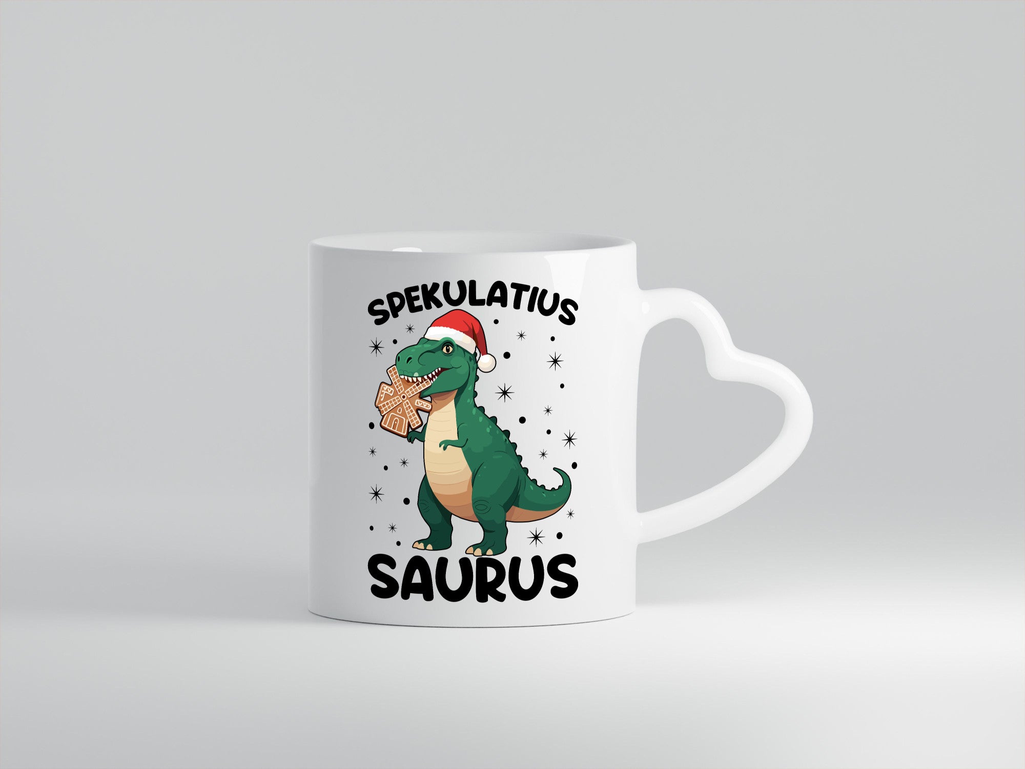 Spekulatius Saurus | Dinosaurier Weihnachten Humor Geschenkidee Tasse
