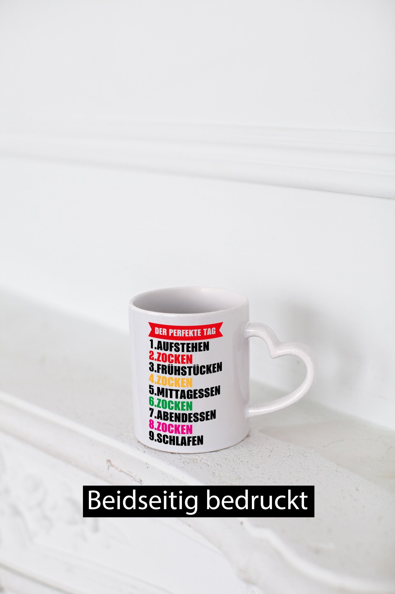 Perfekter Zocker Tag lustiger Spruch Geschenk Humor Geschenkidee Tasse