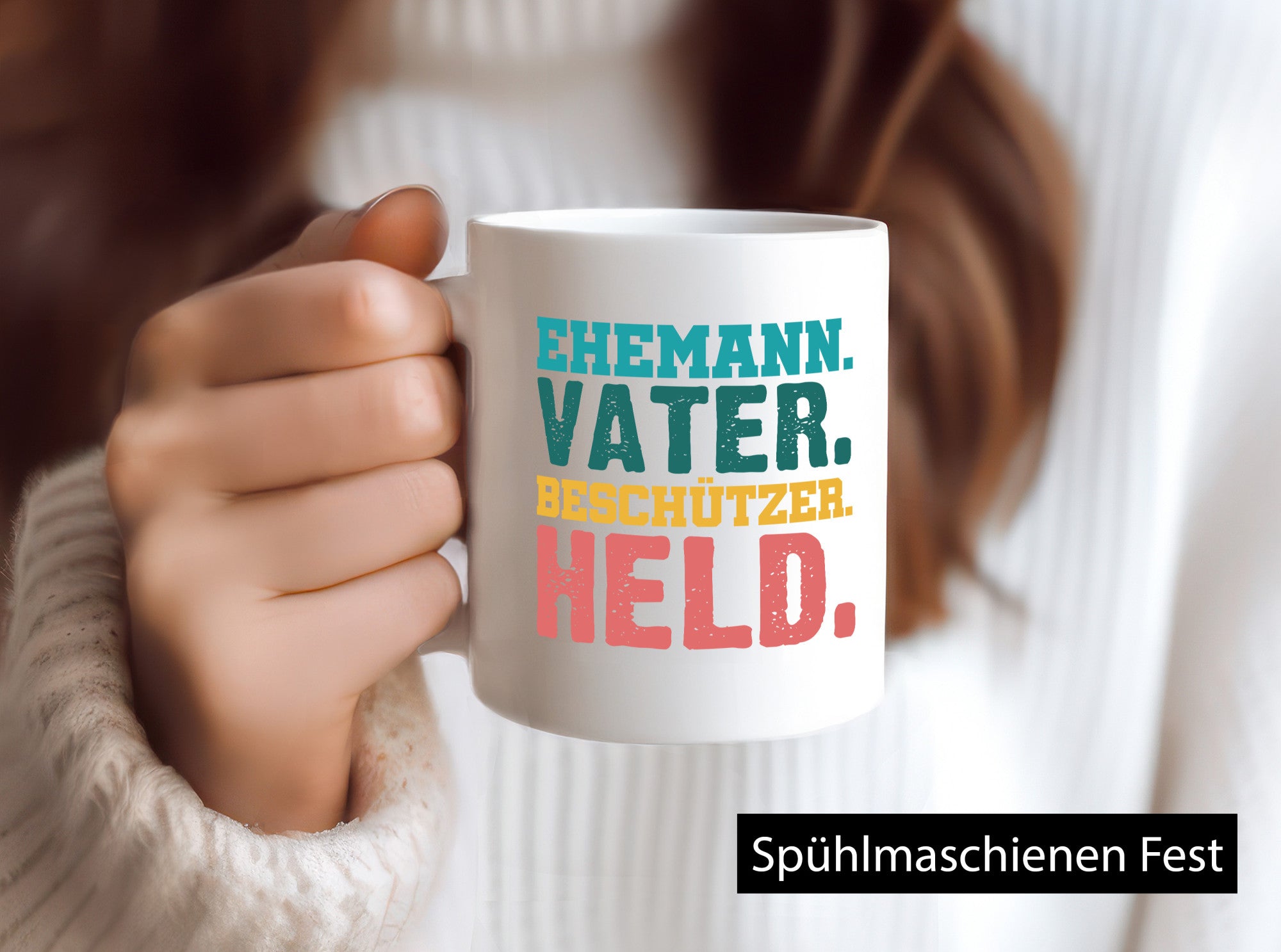 Ehemann | Vater Beschützer Vatertag Geschenk Familie Geschenkidee lustiger