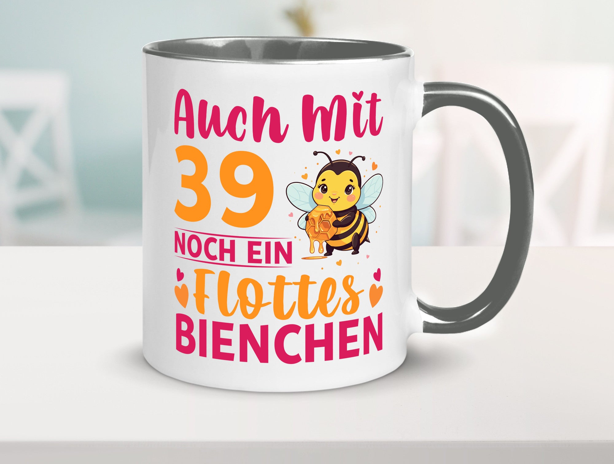 39. Geburtstag | Flottes Bienchen 39 Jahre lustiger Spruch Geschenk