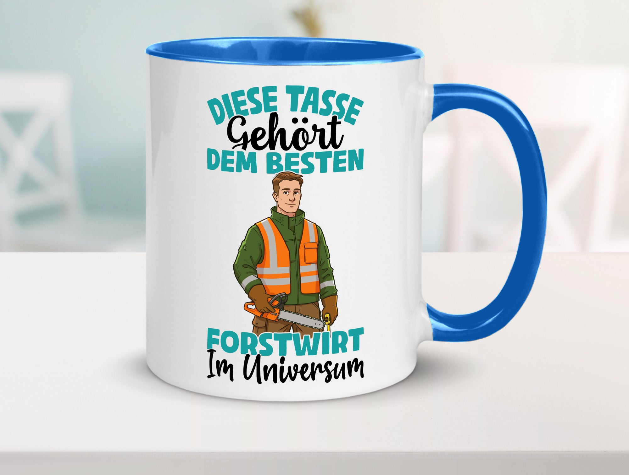 Im Universum: Forstwirt | Waldarbeiter lustig Arbeit Kollegen Büro Geschenk