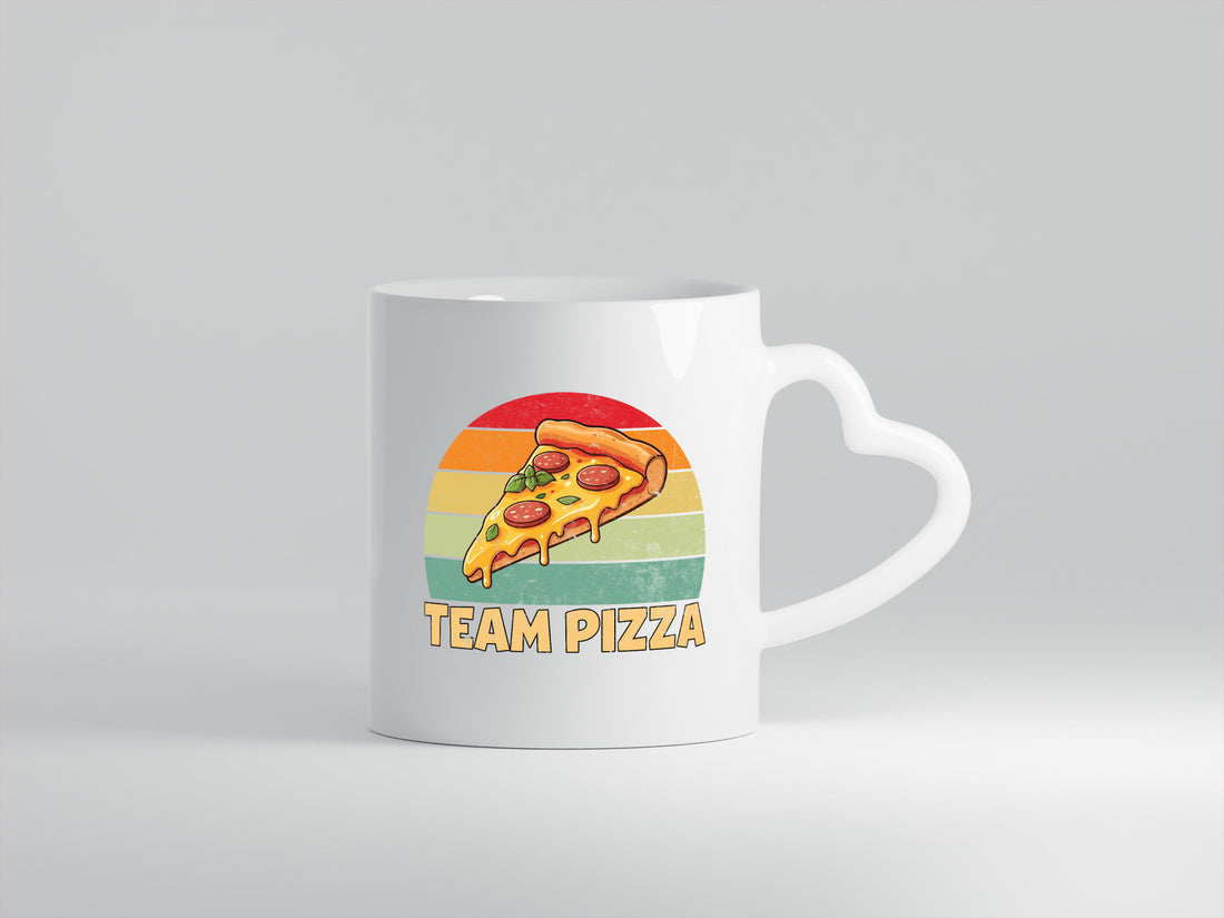 Team Pizza | Pizzaliebhaber Lover v2 Geschenkidee Humor Tasse