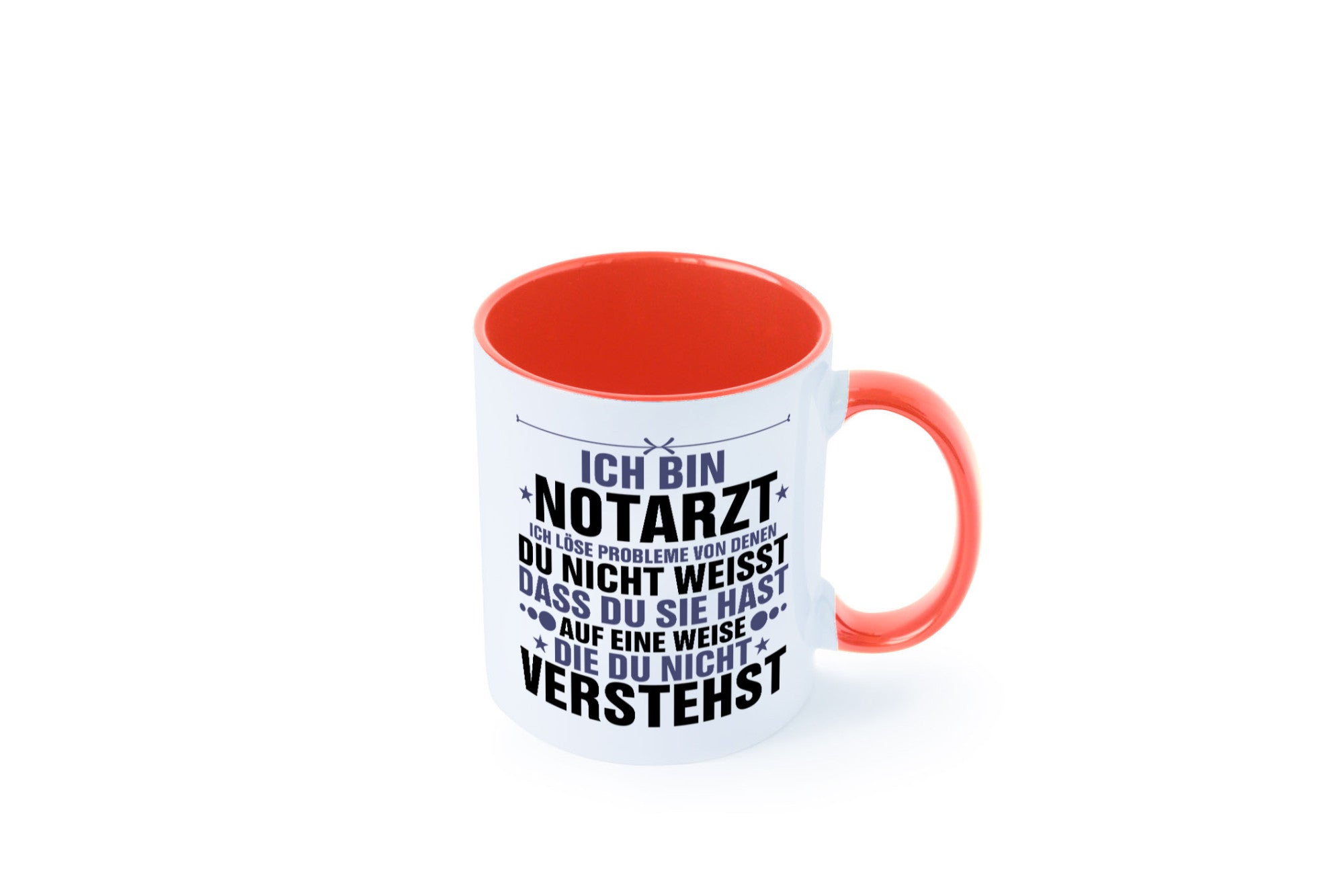 Löse Probleme: Notarzt | Arzt v2 Geschenkidee Humor Tasse