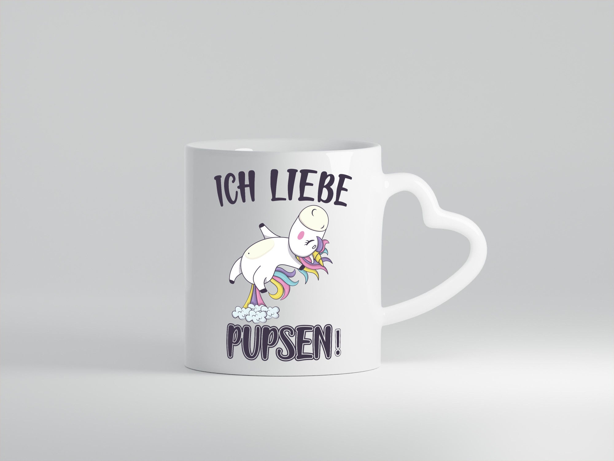 Ich liebe Pupsen v2 Geschenkidee Humor Tasse