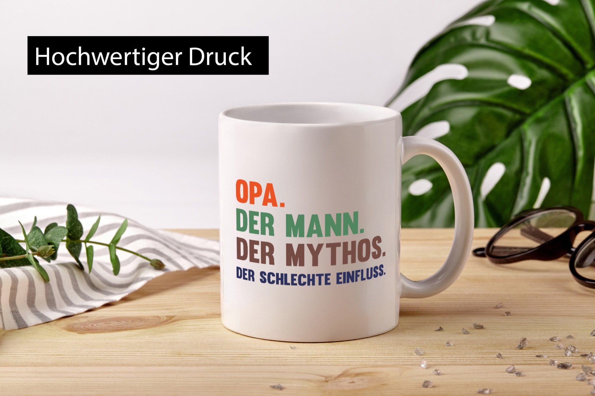 Opa der schlechte einfluss | Enkel Großvater Geschenk Familie Geschenkidee