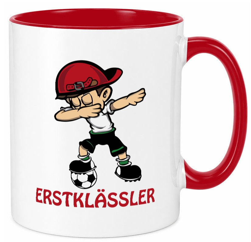 Erstklässler Dab Tasse | Einschulung Erste Klasse lustig Humor Geschenkidee