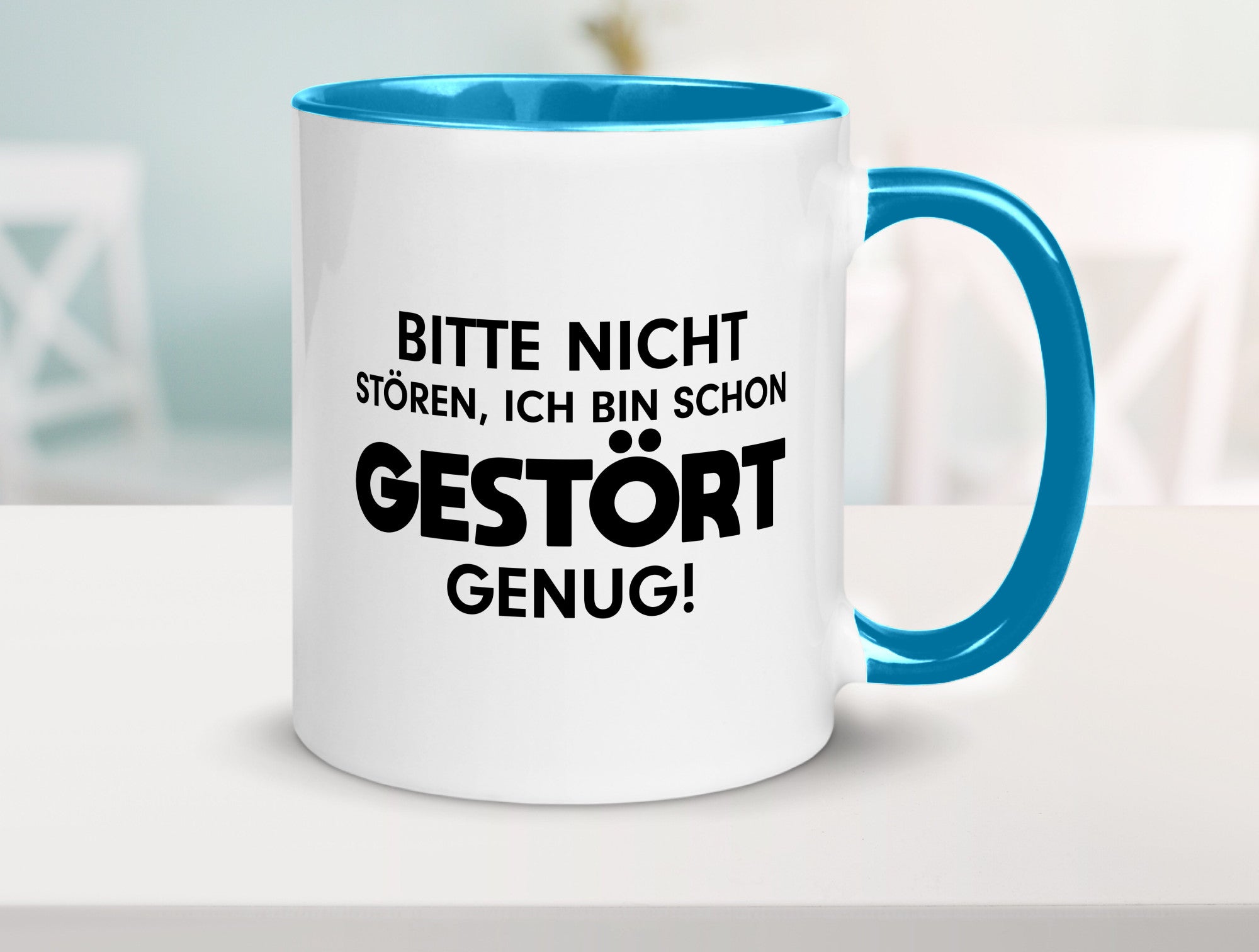 Bitte nicht stören | ich bin gestört Crazy lustig Humor Geschenkidee Geschenk