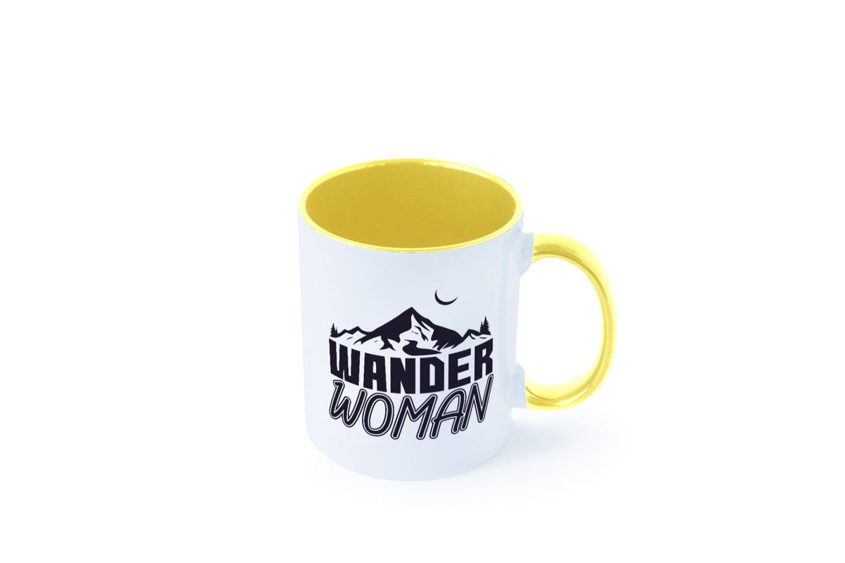 Wander Woman | Frauen Tasse Wanderer Bergsteigen lustig Familie Geschenkidee