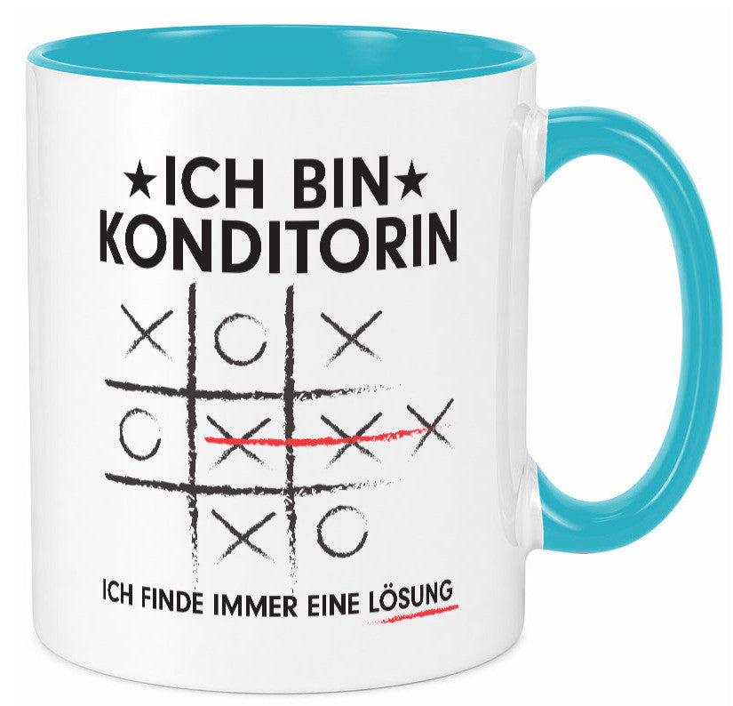 Löse Probleme: Konditorin | Konditorei lustiger Spruch Geschenk Humor