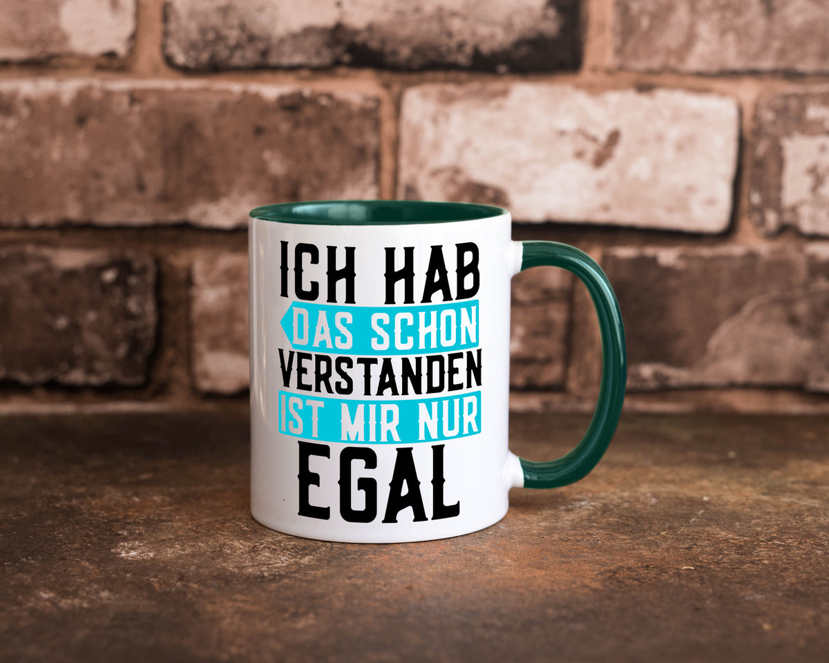 Ist mir egal | Protest Teenager Humor Spruch Büro lustig Arbeit Kollegen Tasse