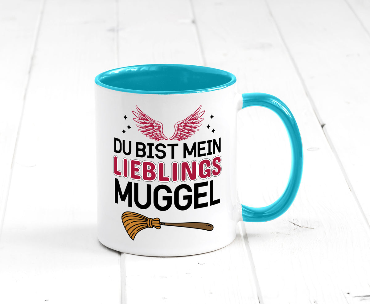 Lieblings Muggel Geschenk Humor Geschenkidee lustiger Spruch Tasse