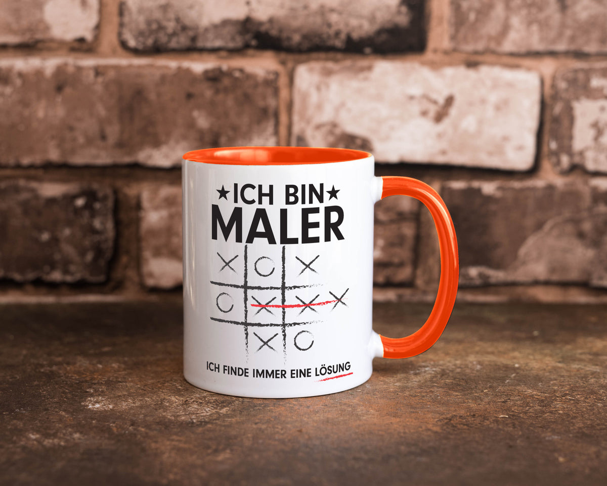 Löse Probleme: Maler | Malerei Geschenkidee Humor Tasse