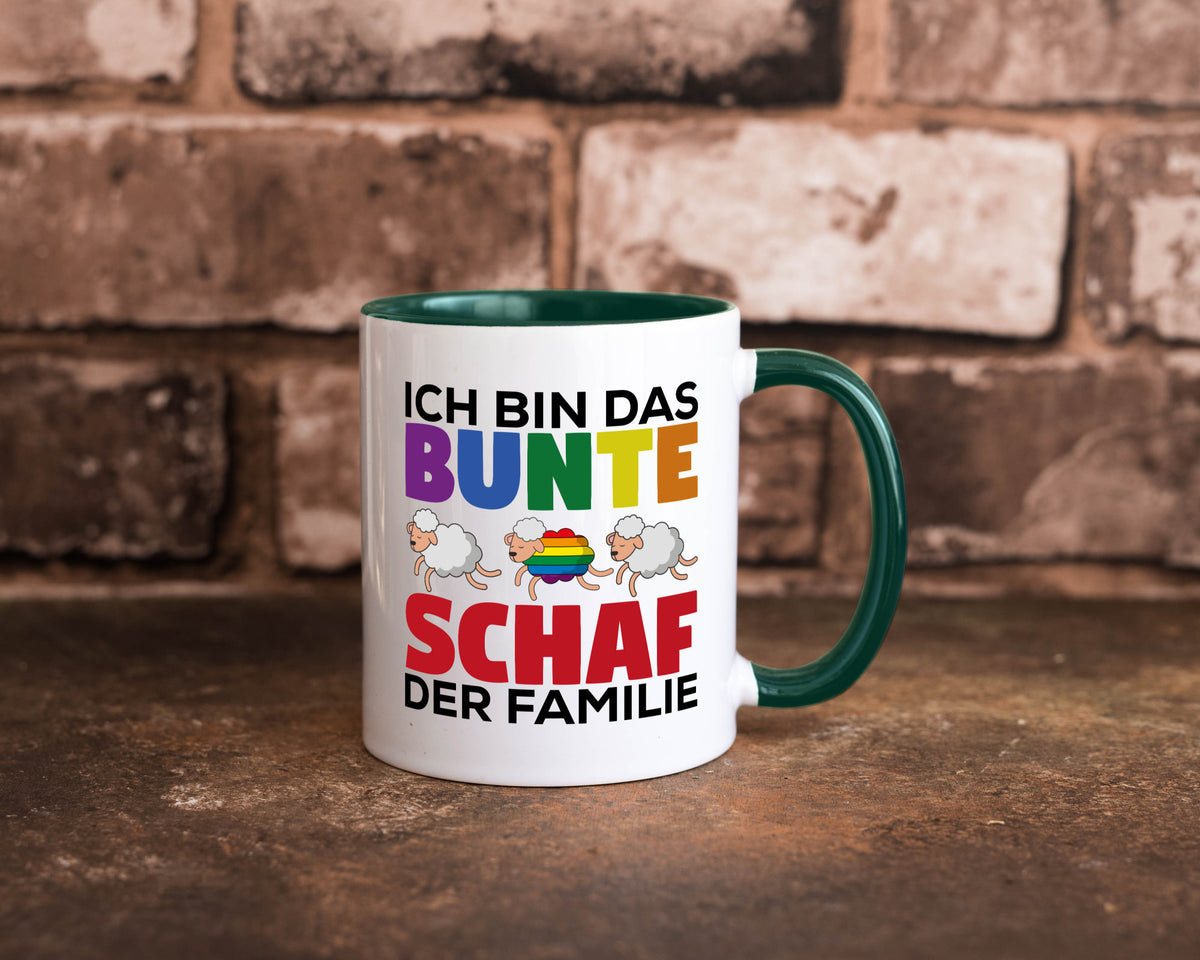 LGBTQ+ Tasse | Buntes Schaf Regenbogen Humor Geschenkidee