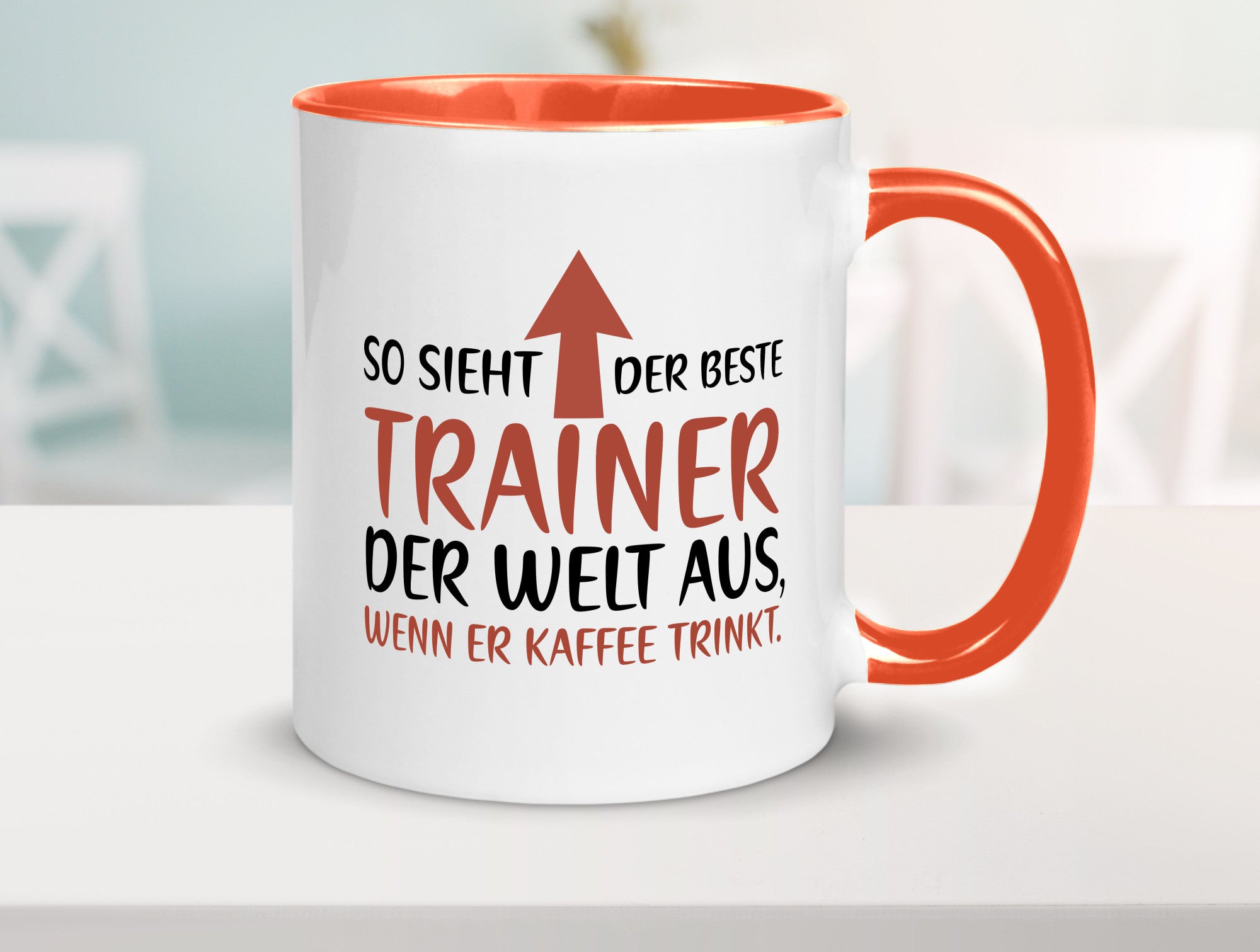 So sieht Bester Trainer der Welt aus | Kaffee Humor Geschenkidee Tasse