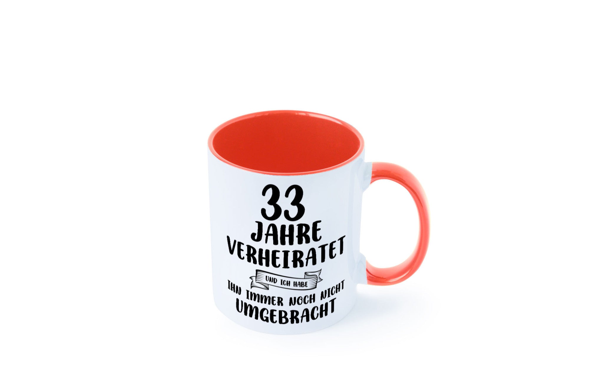 33 Jahre Verheiratet, immer noch am Leben! lustiger Spruch Geschenk Humor