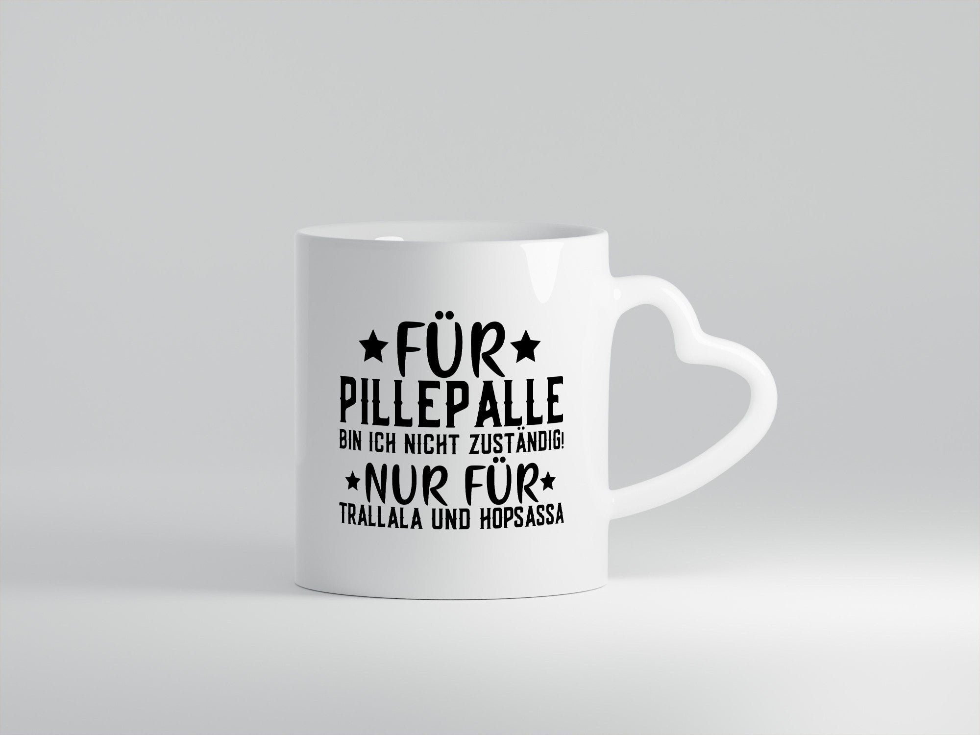 Für Pillepalle bin ich nicht zustänig nur Tralalala lustig Humor Geschenkidee