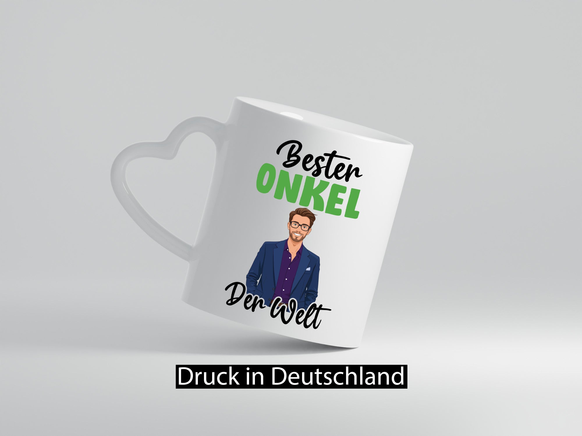 Bester Onkel | Neffe Bruder Familie Humor Geschenkidee Tasse