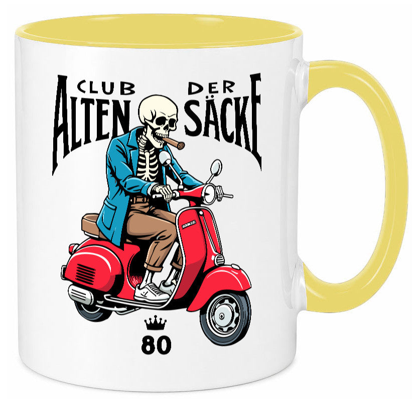 80. Geburtstag | 80 Jahre Club der alten Säcke v2 Humor Geschenkidee Tasse